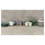 Porcelain and Ceramic Dishware