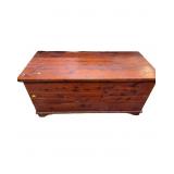 Cedar Blanket Chest Trunk- Perfect for blankets