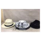 Three Hats: Bailey, White Accent, Black Veil