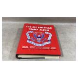 The all American stamp album with stamps included