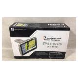 7 inch wide touch screen navigation plenio