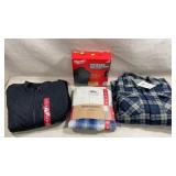 group of cold-weather apparel