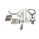 Vtg. Assorted Womenï¿½s Designer Costume Jewelry
