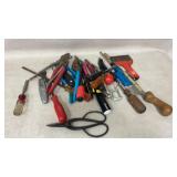 Hand Tools Including Screwdrivers and Clamps