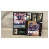 Green Bay Packers Brett Favre Plaque Display