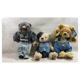 vintage Harley-Davidson biker teddy bears d