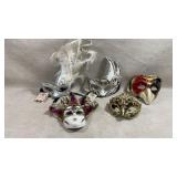 collection of five decorative Venetian-style