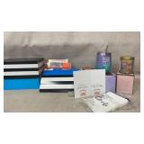 Gift Set with Tumbler, Candle, and Compact Mirror