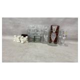 Candle holders and candles