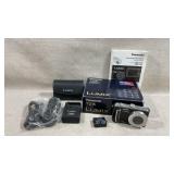 black Panasonic Lumix DMC-TZ5 compact