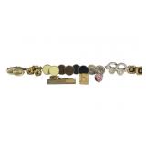 Vintage Assortment of Menï¿½s Cufflinks, Tie Tacks,