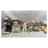 collection of vintage Xavier Roberts Furskins