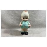 vintage chalkware Kewpie doll figurine coin bank