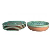 Vintage Hand-made and Painted Mexican Pottery