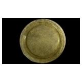 Vintage Federal Glass Madrid Round Cake Plate in