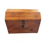 Hand Crafted Wooden Chest /Trunk