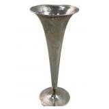 TIFFANY & CO STERLING SILVER TRUMPET VASE