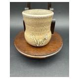 SMALL SIGNED POSTMA POTTERY TOOTHPICK HOLDER