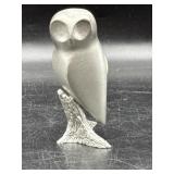 PEWTER OWL