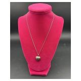 STERLING SILVER HEART LOCKET