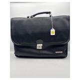 RENWICK LEATHER LIKE ATTACHE BAG