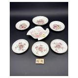SELECTION OF 7 NUT DISHES