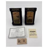 2 DOMINION DIVING ZIPPOS