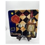 MODERN WINE THEME SERVING DISH