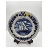 VINTAGE BURLEIGH 'BLUENOSE II' PLATE