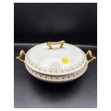 LIMOGES COVERED VEGGIE DISH