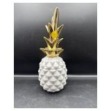 CERAMIC PINEAPPLE CANDLE HOLDER