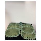 6 WOVEN PLACEMATS + 8 COASTERS