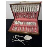 SET OF ROGERS BROS ETERNALLY YOURS FLATWARE