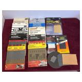 LOT OF ASSORTED SAND PAPER