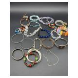 SELECTION OF FASHION  BRACELETS + NECKLACES
