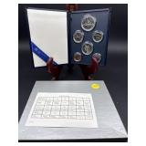 RCM 1987 SPECIMEN COIN SET