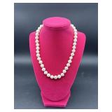 STRING OF NATURAL PEARLS