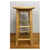 SINGLE WOODEN STOOL