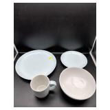 SET OF MARIE CLAIRE DISHES - MISSING ONE BOWL