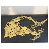 MELTED METAL CONTEMPORARY ABSTRACT ART PIECE