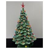 VINGTAGE CERAMIC CHRISTMAS TREE
