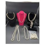 SELECTION OF COSTUME PEARLS
