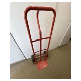 2 WHEELED RED SHOP CART