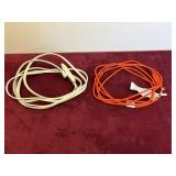 2 EXTENTION CORDS