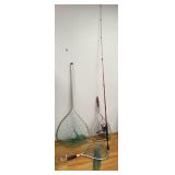 SHAKESPERE ROD/REEL AND DIP NETS