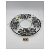 SILVER FLASHED SERVING PLATE