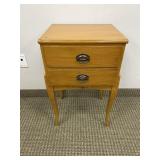 VINTAGE TWO DRAWER TABLE