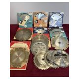 COLLECTION OF CIRCULAR/TABLE SAW BLADES