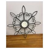METAL FLOWER HANGING DECORATION