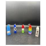 SET OF FISHING BOUYS ORNAMENTS